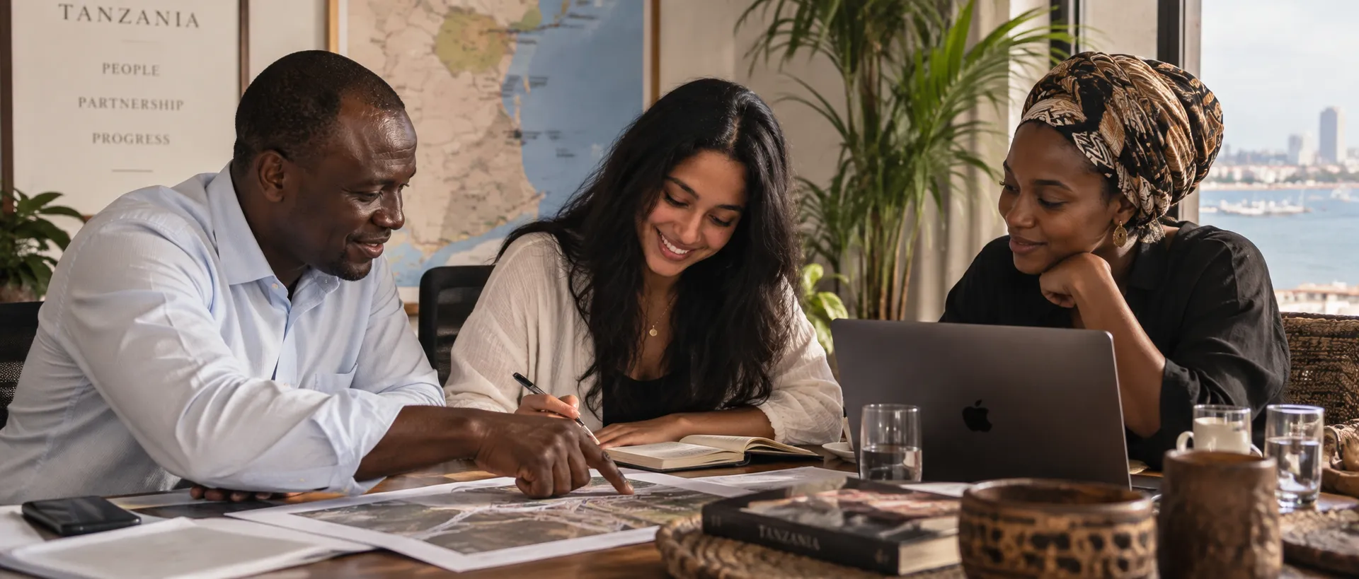 Panta Noura's trusted local network meeting in Dar es Salaam