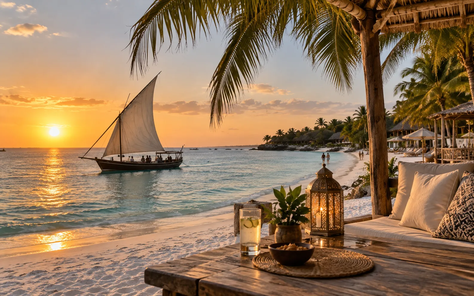 Tanzania and Zanzibar — coastline, safari and city